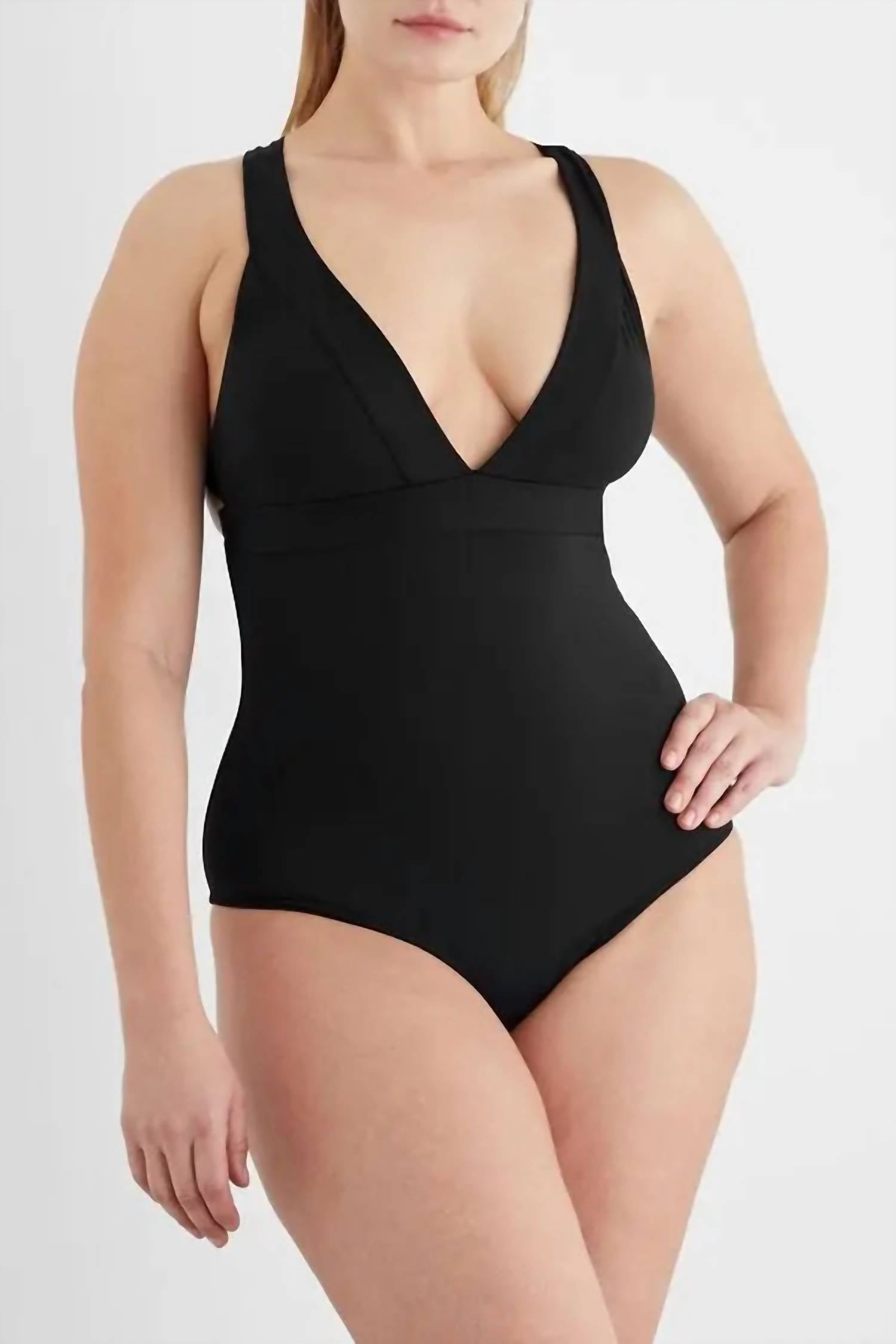 Women's Caroline Swimsuit In Black