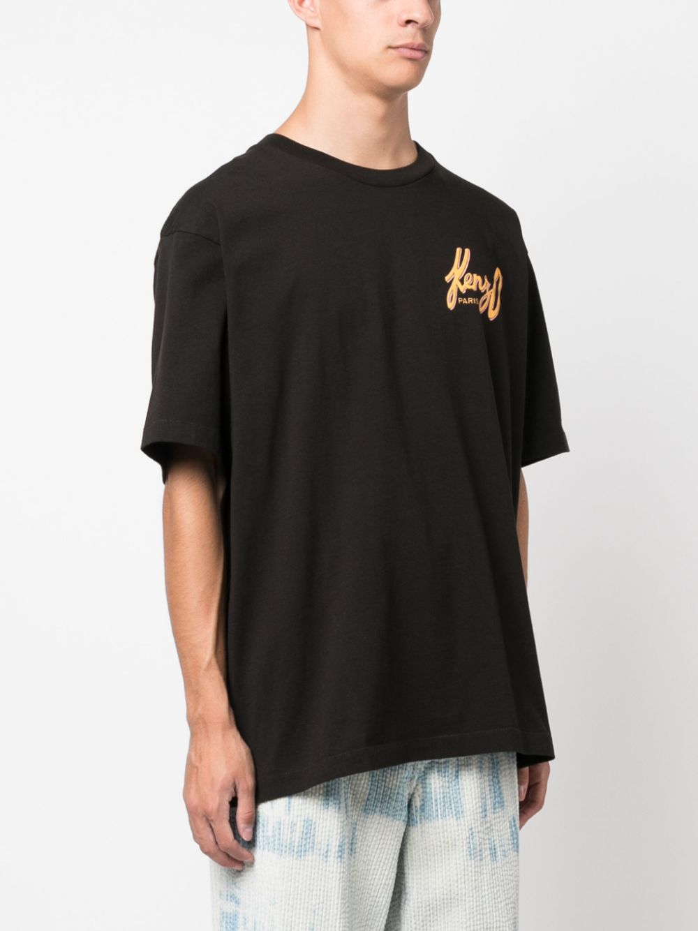 - Archive Oversize Logo Cotton T-shirt