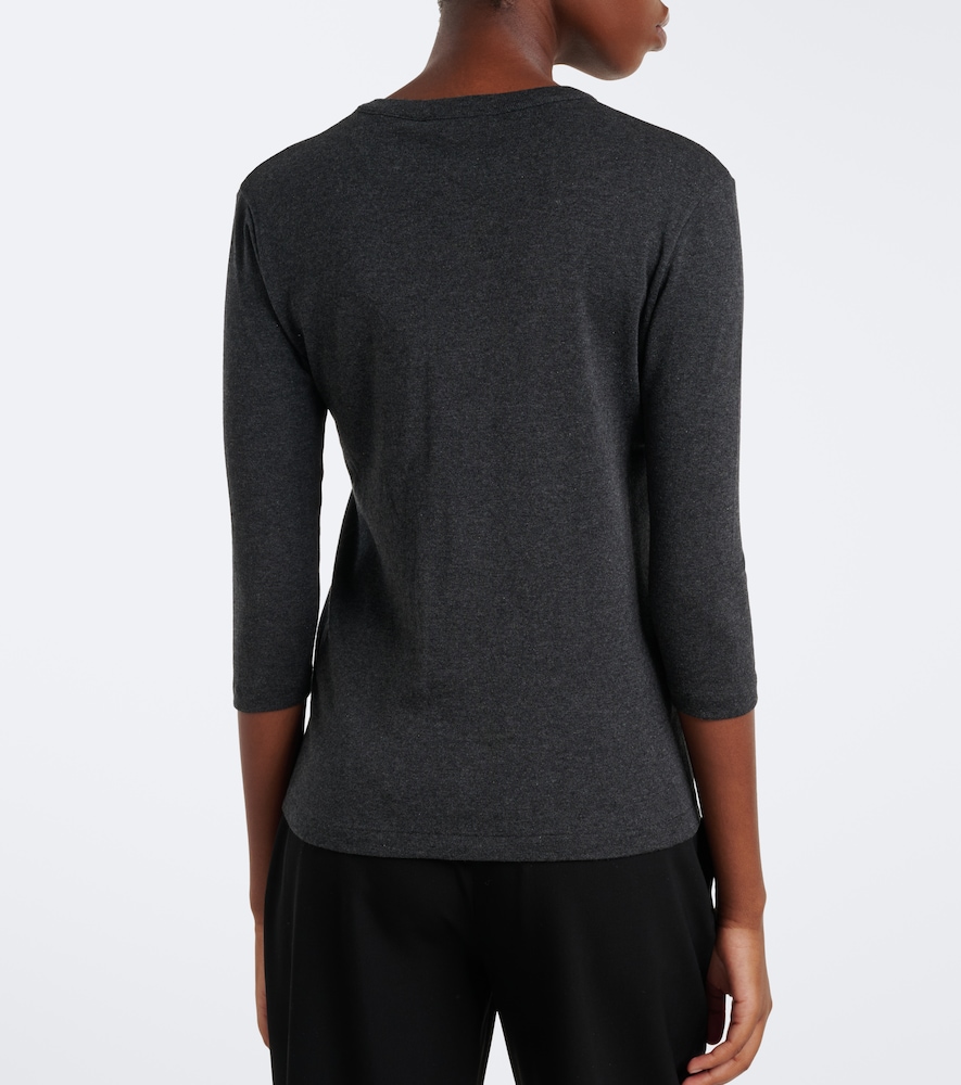 Alena cotton, cashmere, and silk cardigan