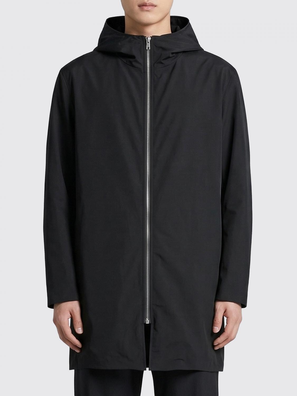 Coat Men color Black