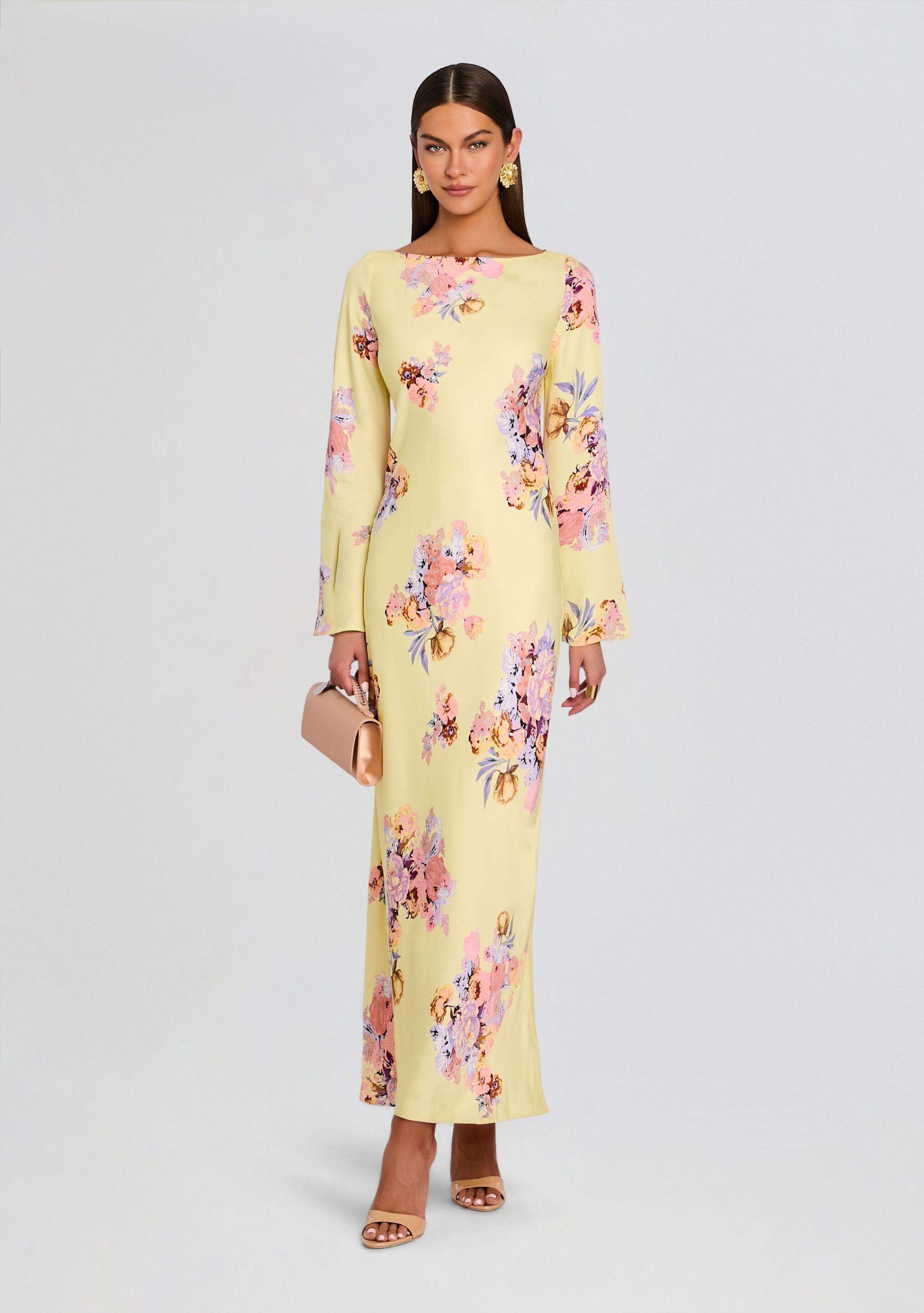 Kysha Long Bias Dress