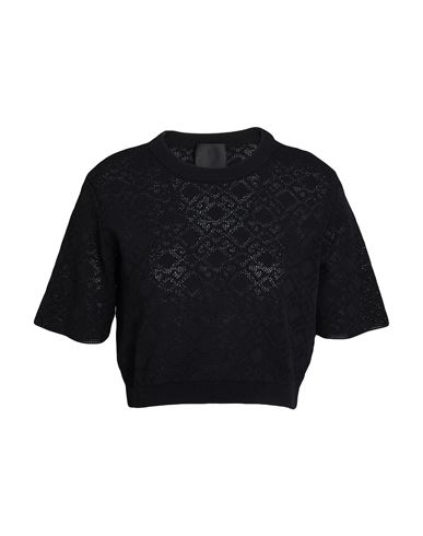 Woman Sweater Black Size M Viscose, Polyamide, Polyester