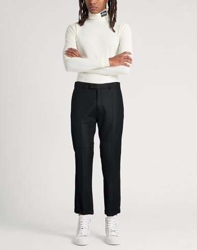 Man Pants Black Size 38 Wool