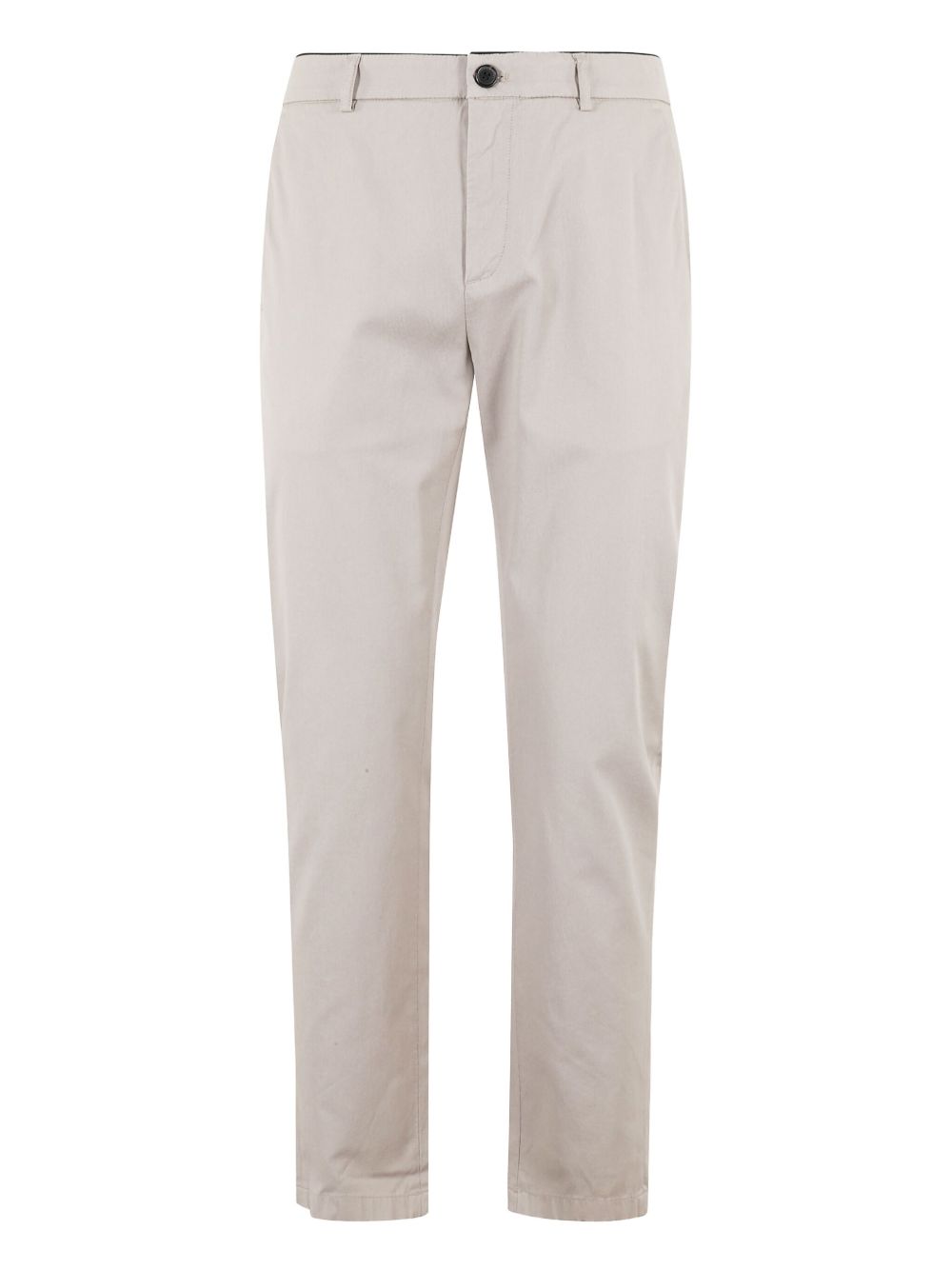 Cotton straight-leg trousers - Blue