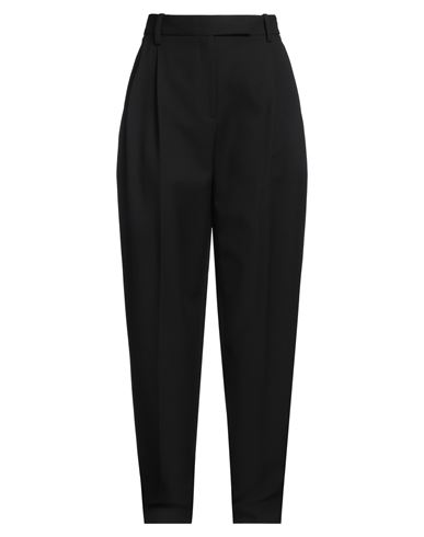 Partow Woman Pants Black Size 4 Virgin Wool