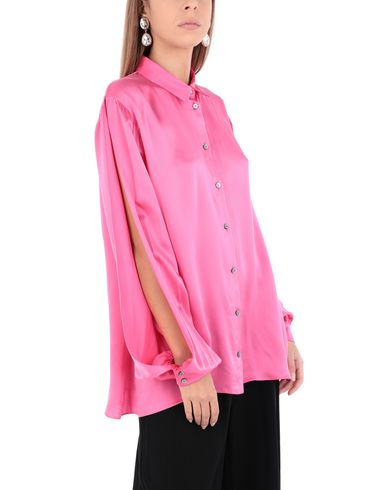Redemption Woman Shirt Fuchsia Size 6 Silk