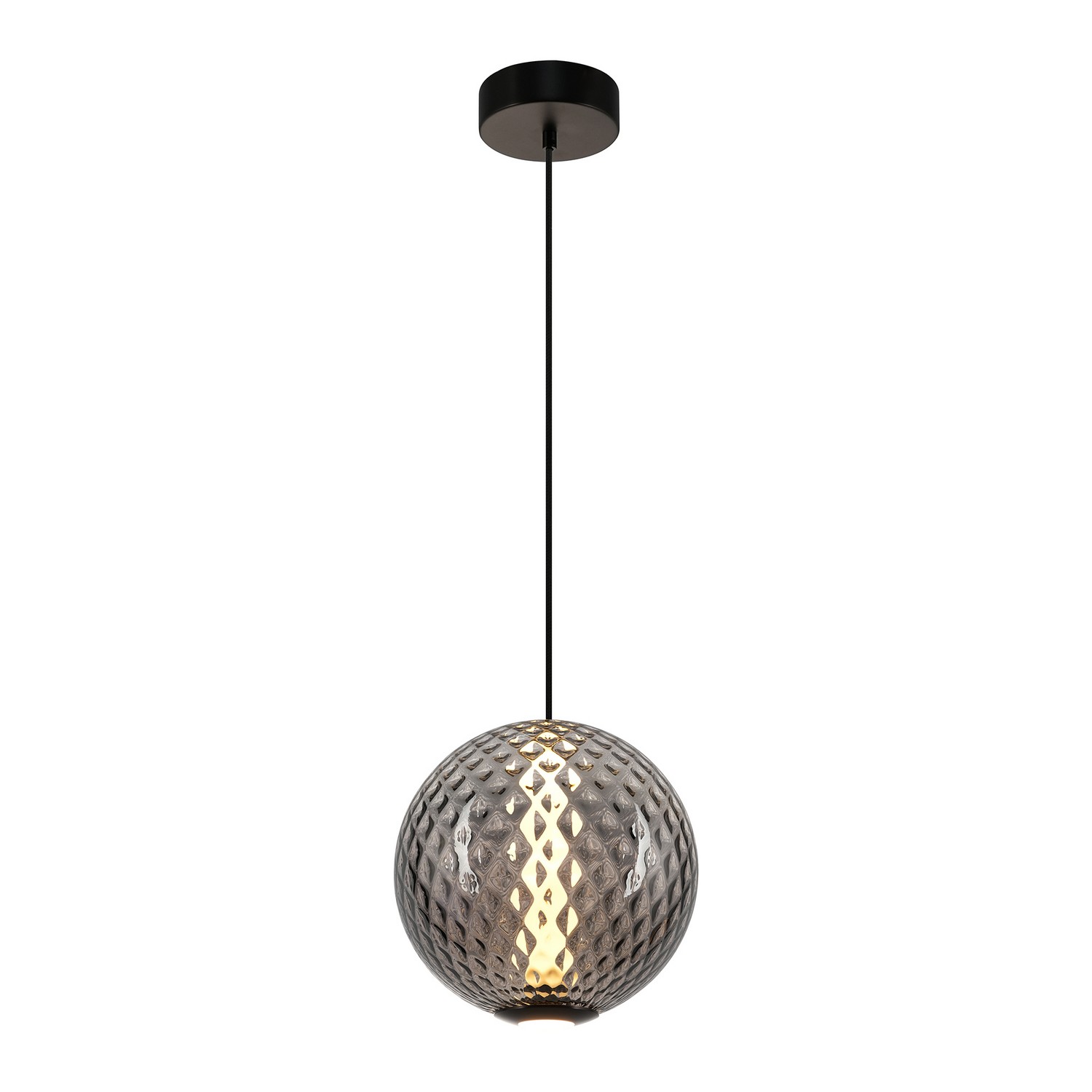 Smoke LED Pendant from the Celeste Collection
