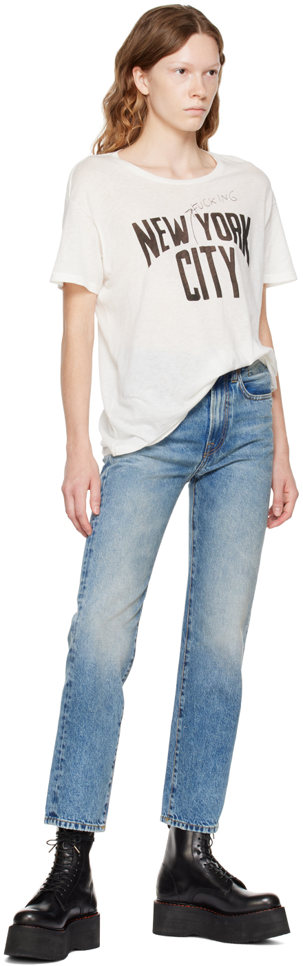 Blue Courtney slim denim jeans