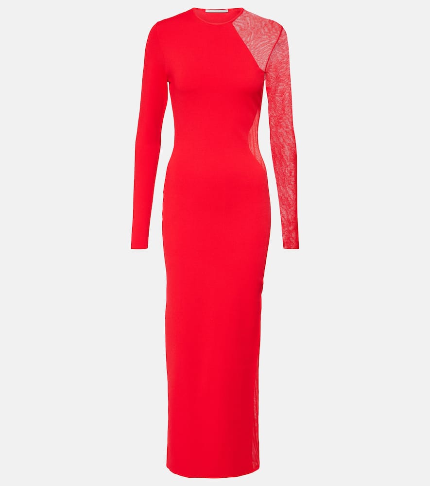 Miracle panelled maxi dress