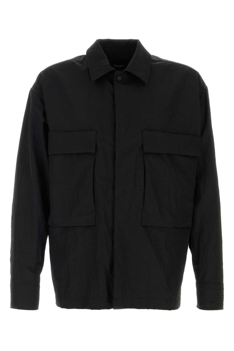 Black nylon jacket