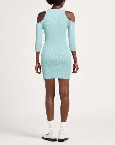 Woman Mini dress Turquoise Size ONESIZE Viscose, Acrylic, Elastane