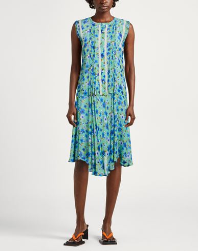 Use Woman Midi dress Light green Size 2 Rayon