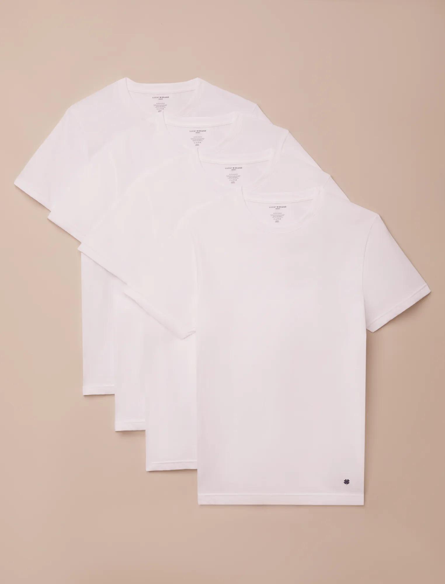 4 Pack Crew Tees