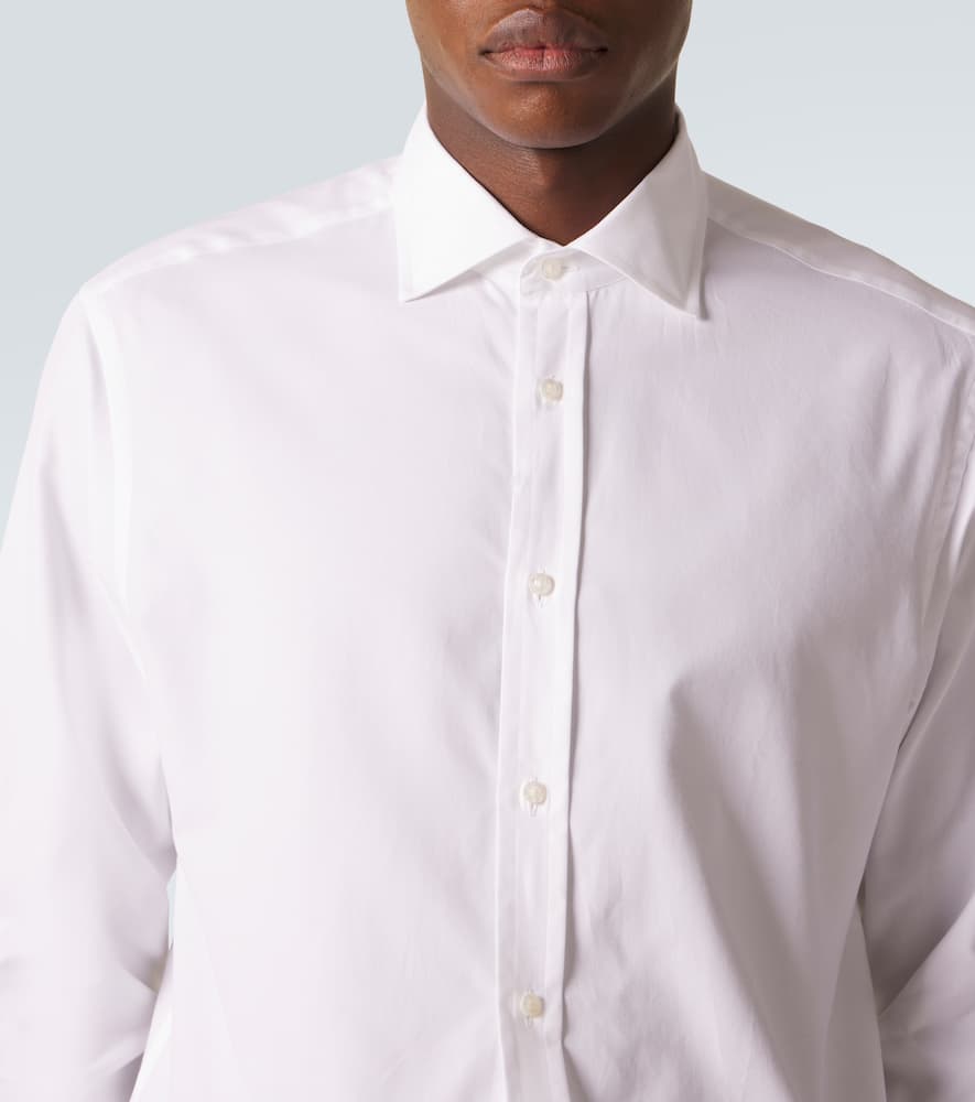 Cotton poplin shirt