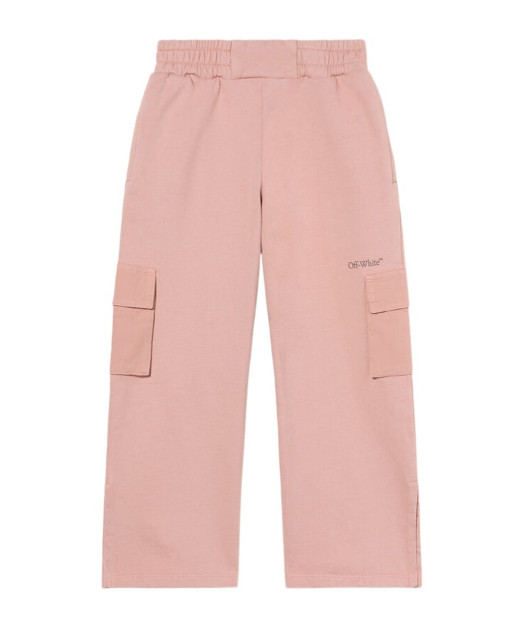 Kids Logo Printed Cargo Pants