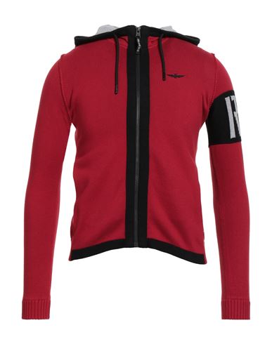 Aeronautica Militare Man Cardigan Red Size XS Cotton