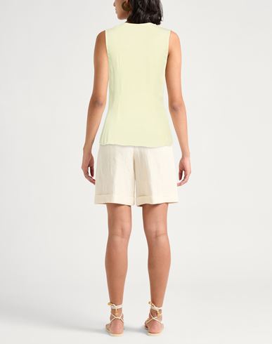 Patrizia Pepe Woman Top Lime green Size 6 Viscose