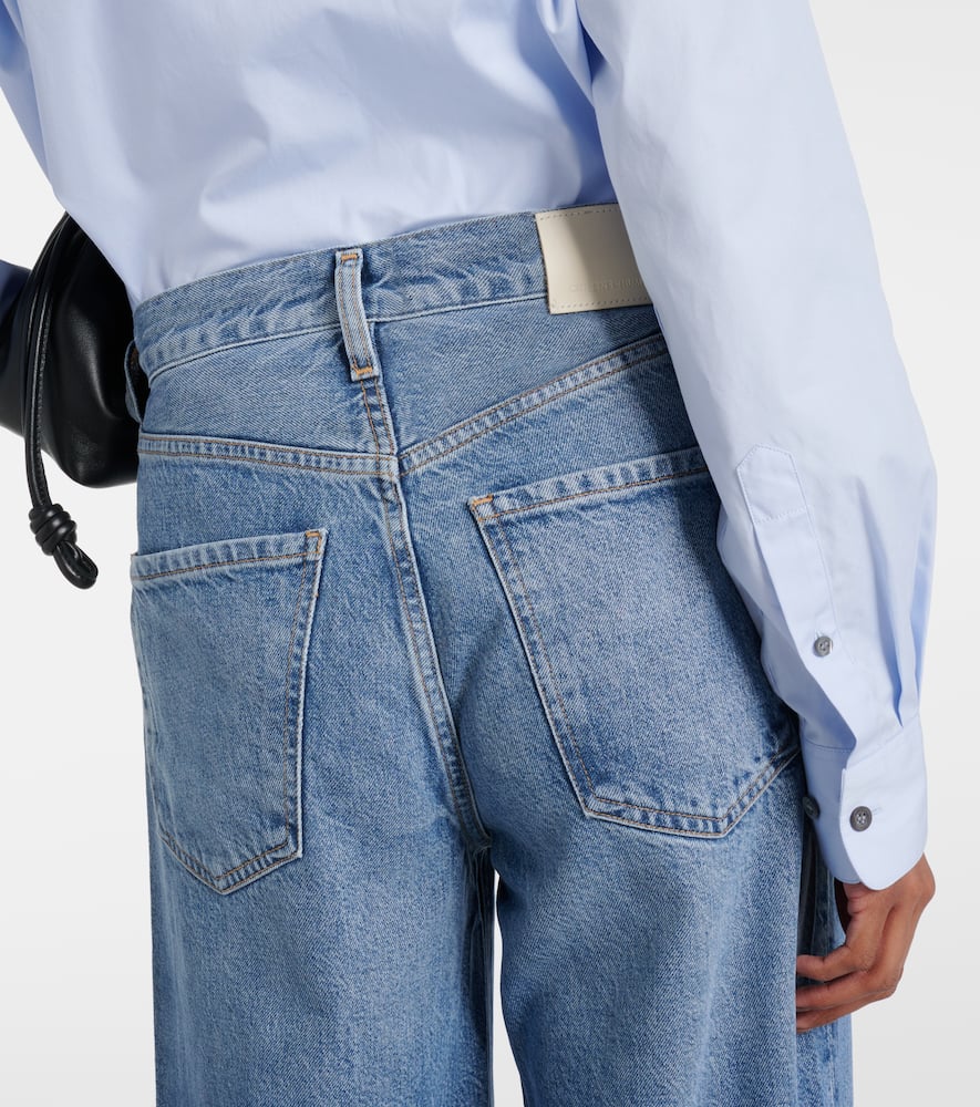 Paloma mid-rise wide-leg jeans