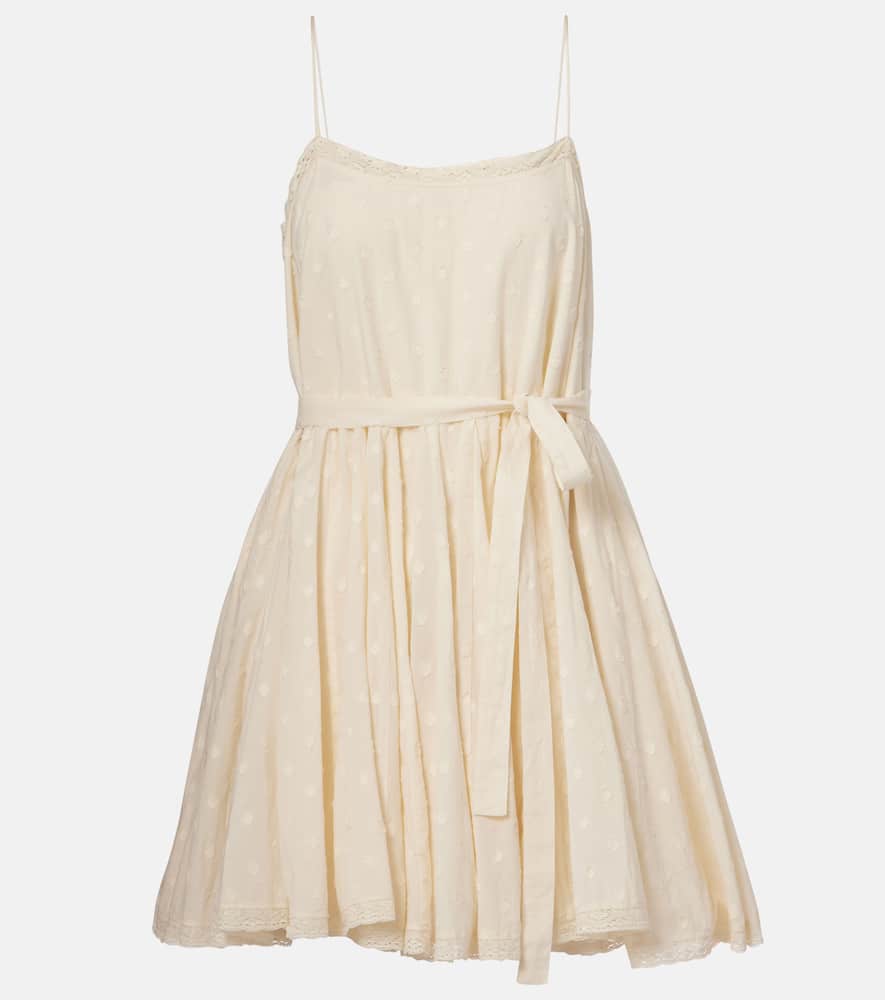Ulla Johnson Beatriz cotton dobby minidress
