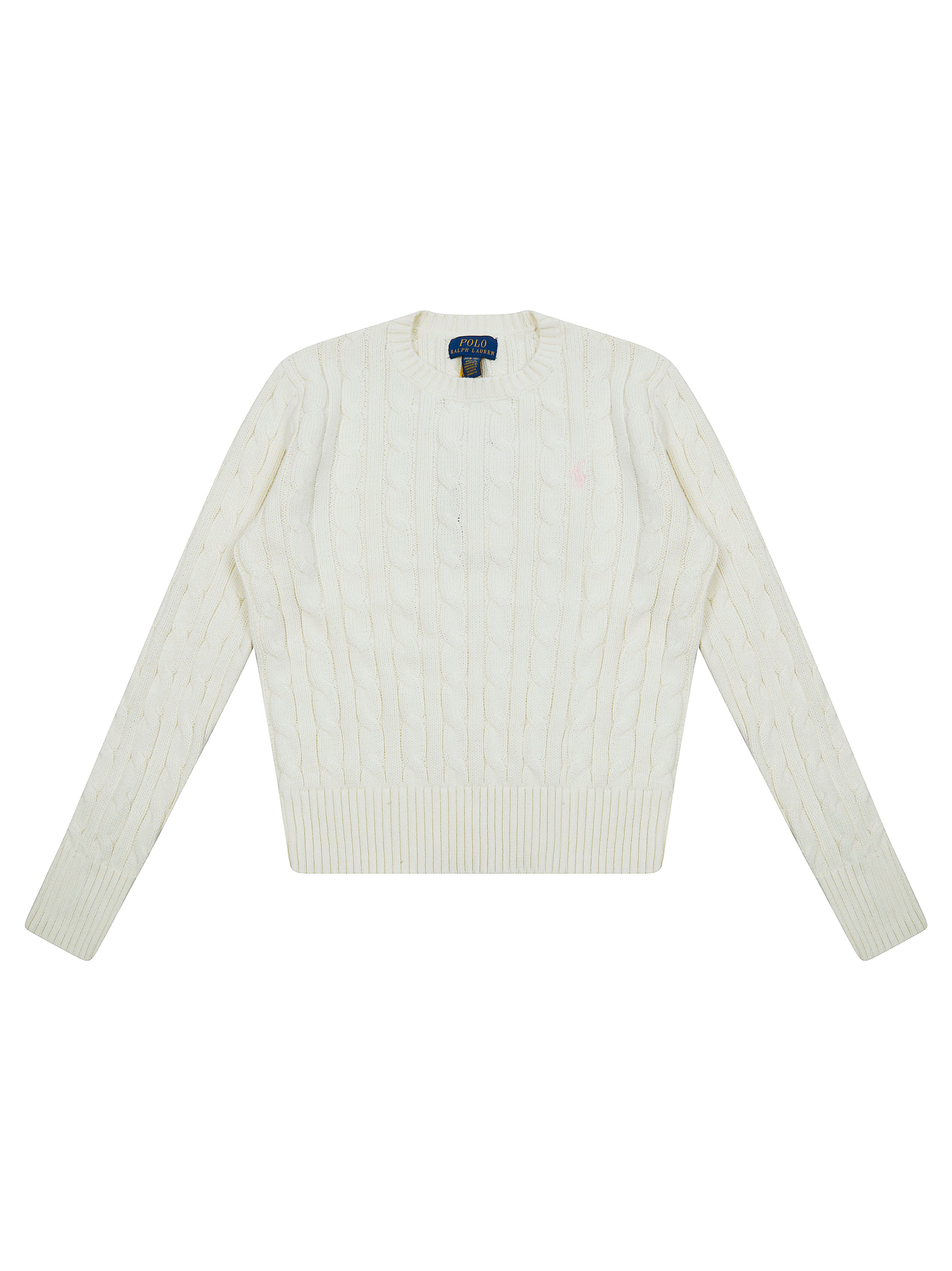 Mini Cable Knit Sweater Pullover