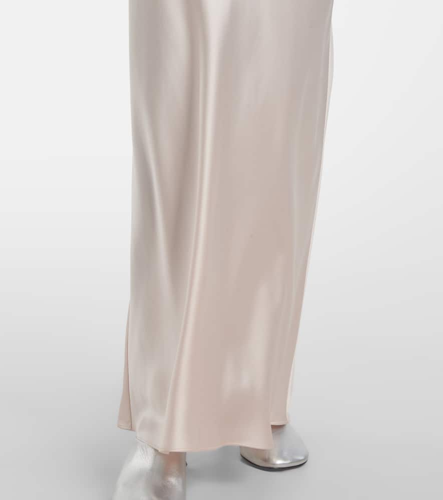 Isaak silk maxi skirt