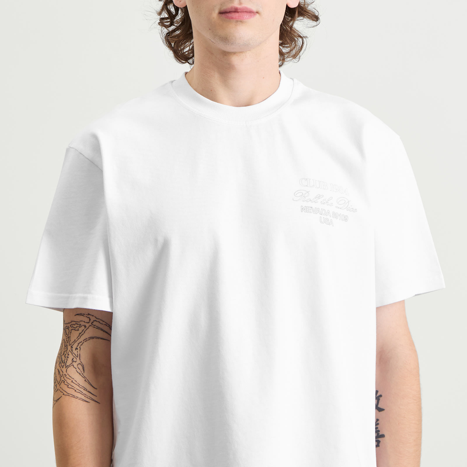 Men's Roll The Dice T-Shirt White