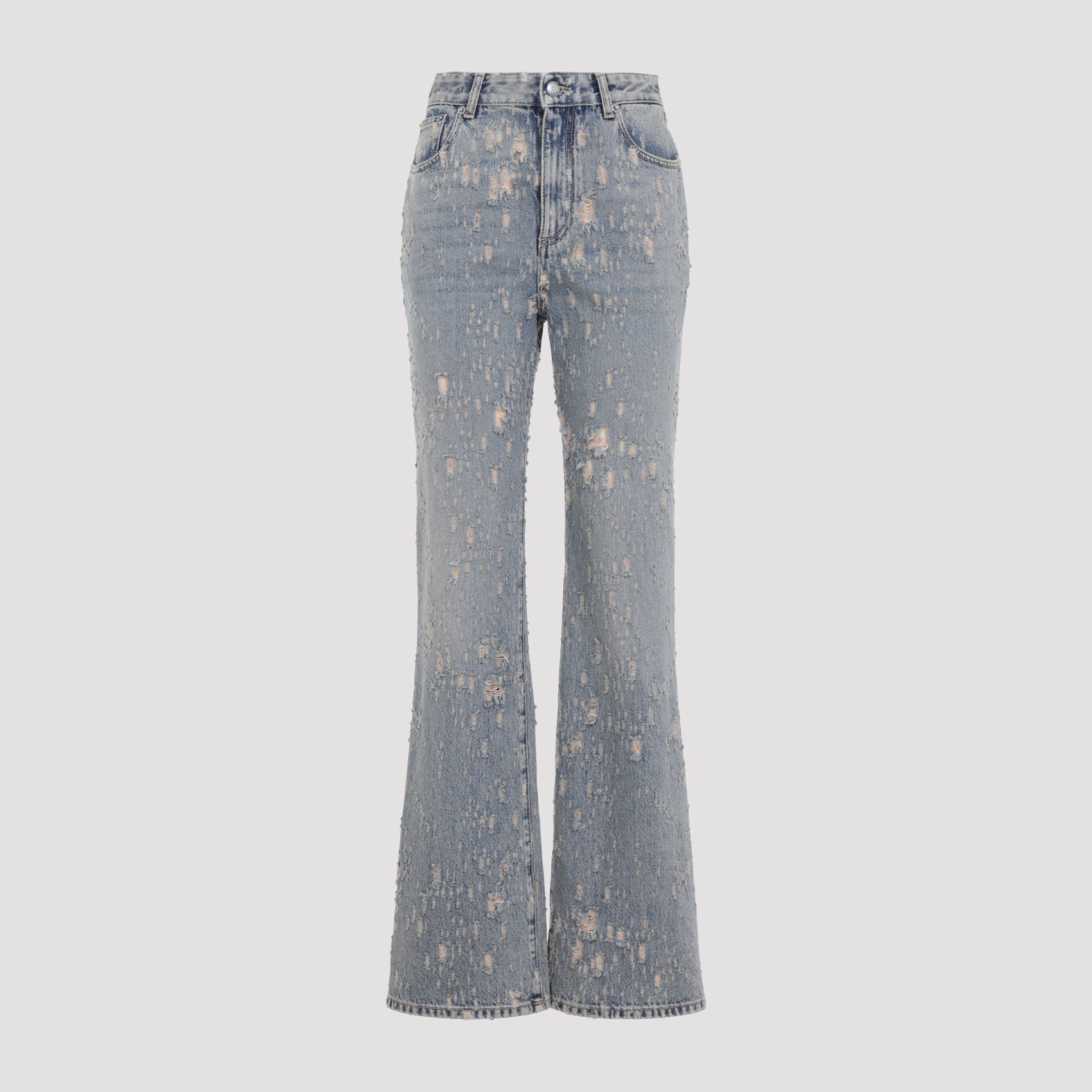Distressed Feminine Fit Jeans