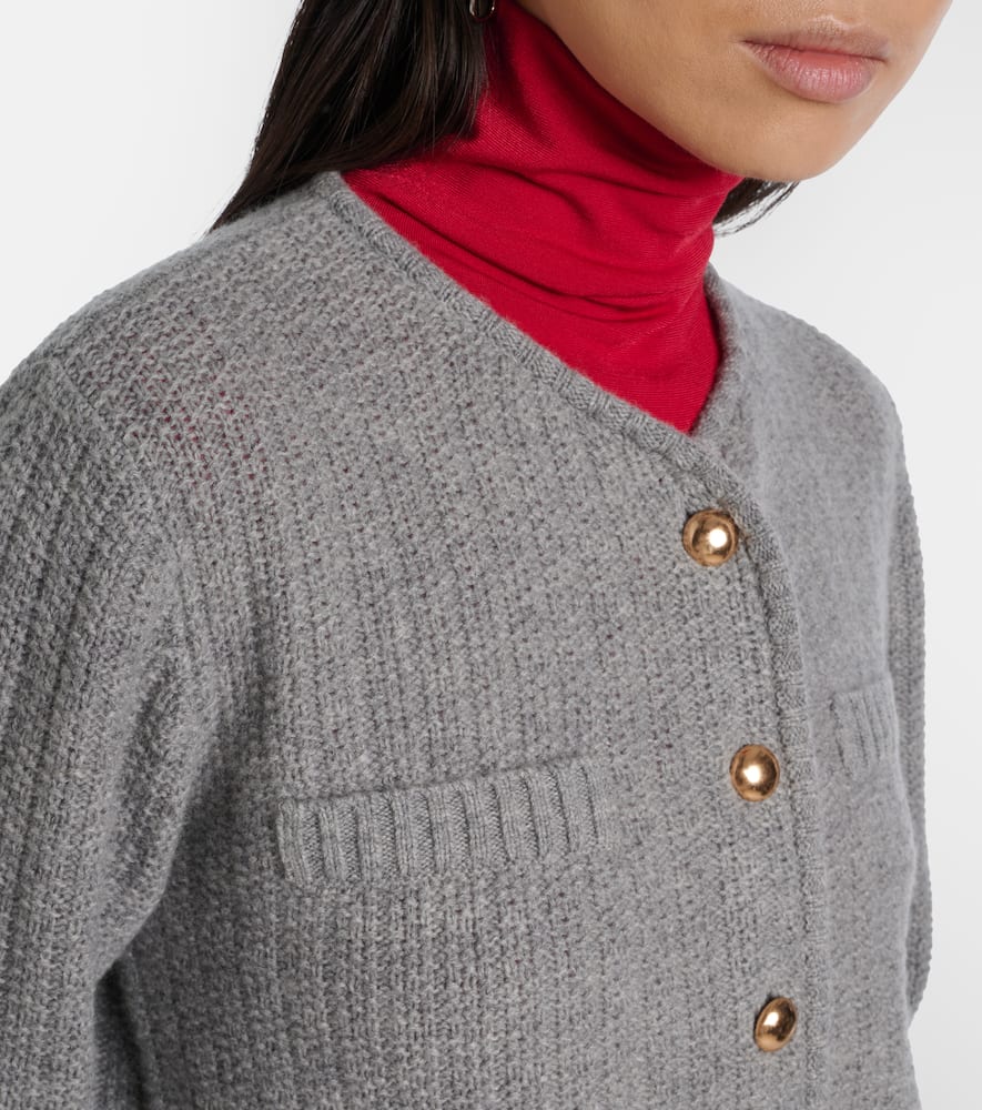 Wool and cashmere cardigan