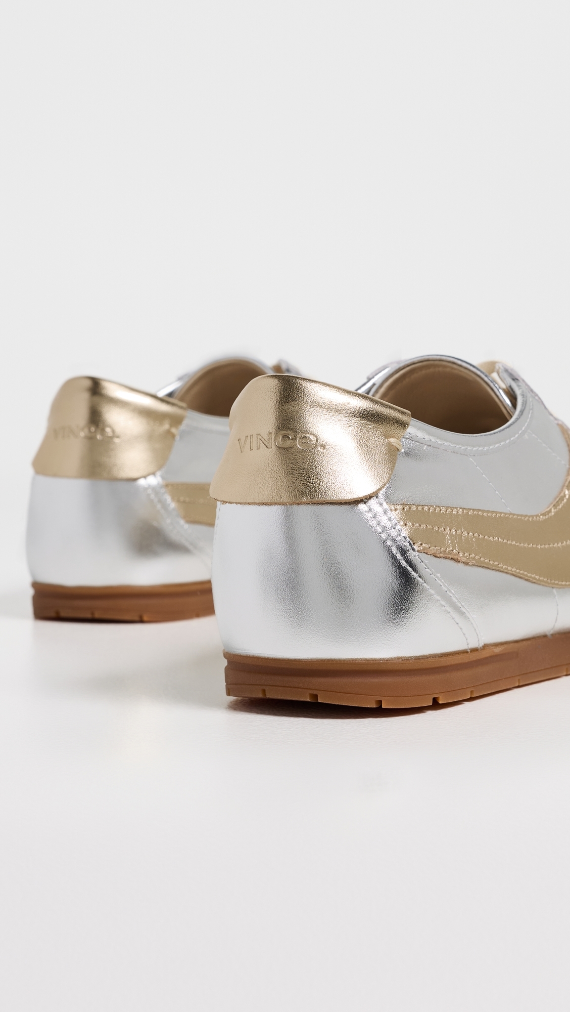 La Runner Sneakers Silver