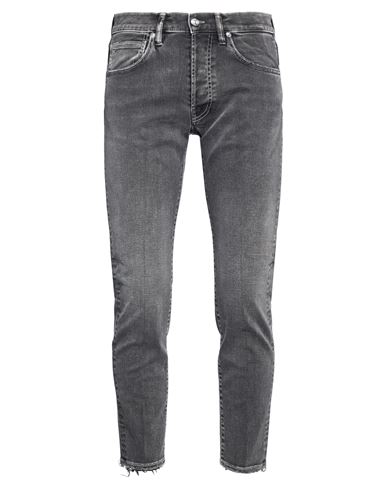 Man Jeans Black Size 30 Cotton, Elastane