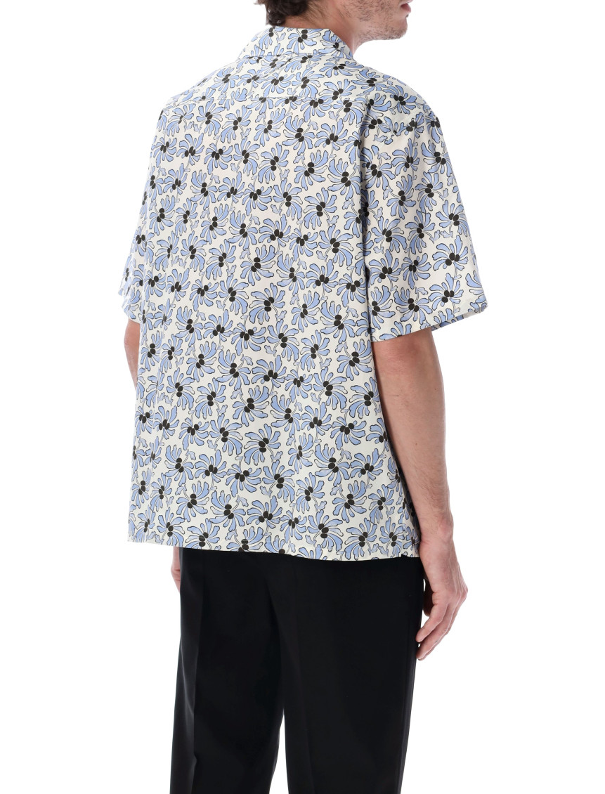 Printed Cotton Blend Shirt