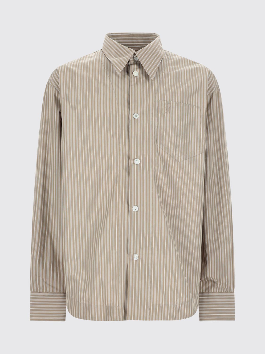 Shirt Men color Beige