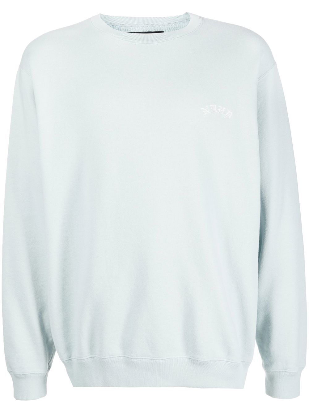Logo-embroidered sweatshirt - Blue