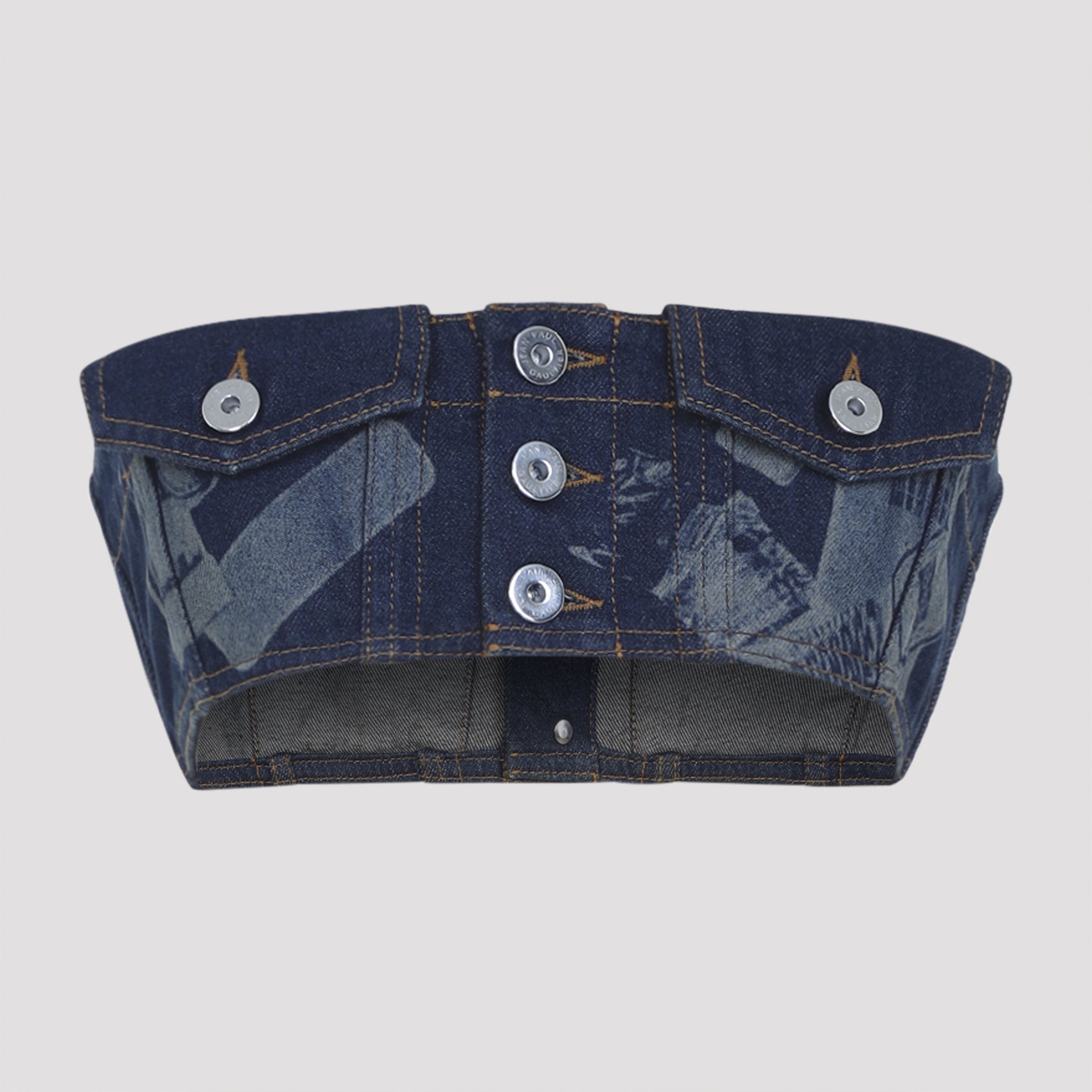 Denim Bra Top