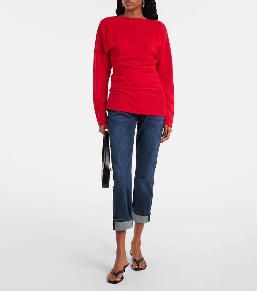 Relaxed Skinny cropped skinny jeans
