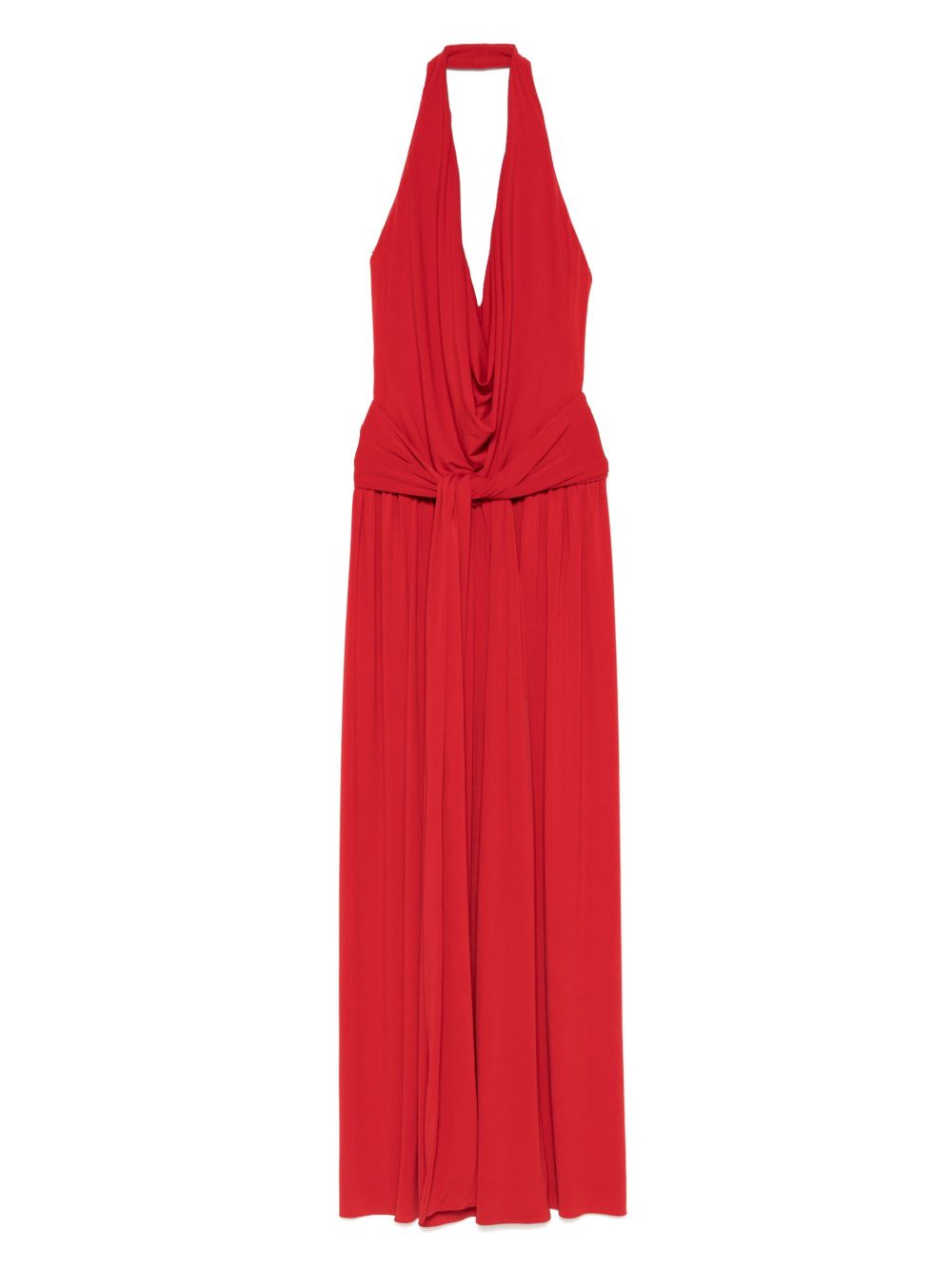 Halterneck dress - Red