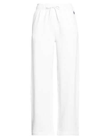 Woman Pants White Size XS Cotton, Polyester