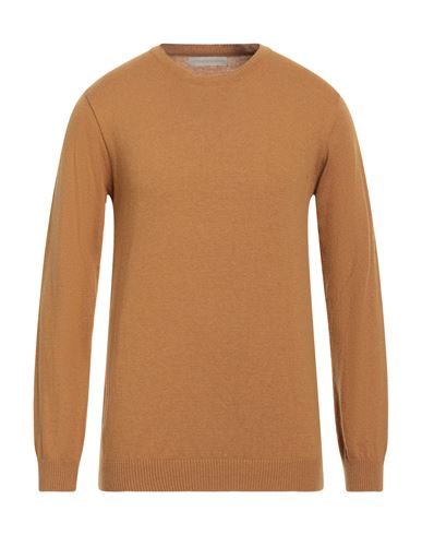 Man Sweater Camel Size L Viscose, Wool, Polyamide, Cashmere
