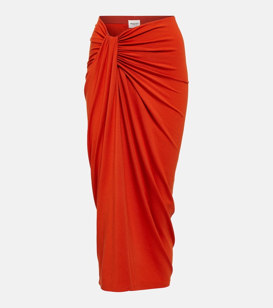 Jeldia jersey midi skirt