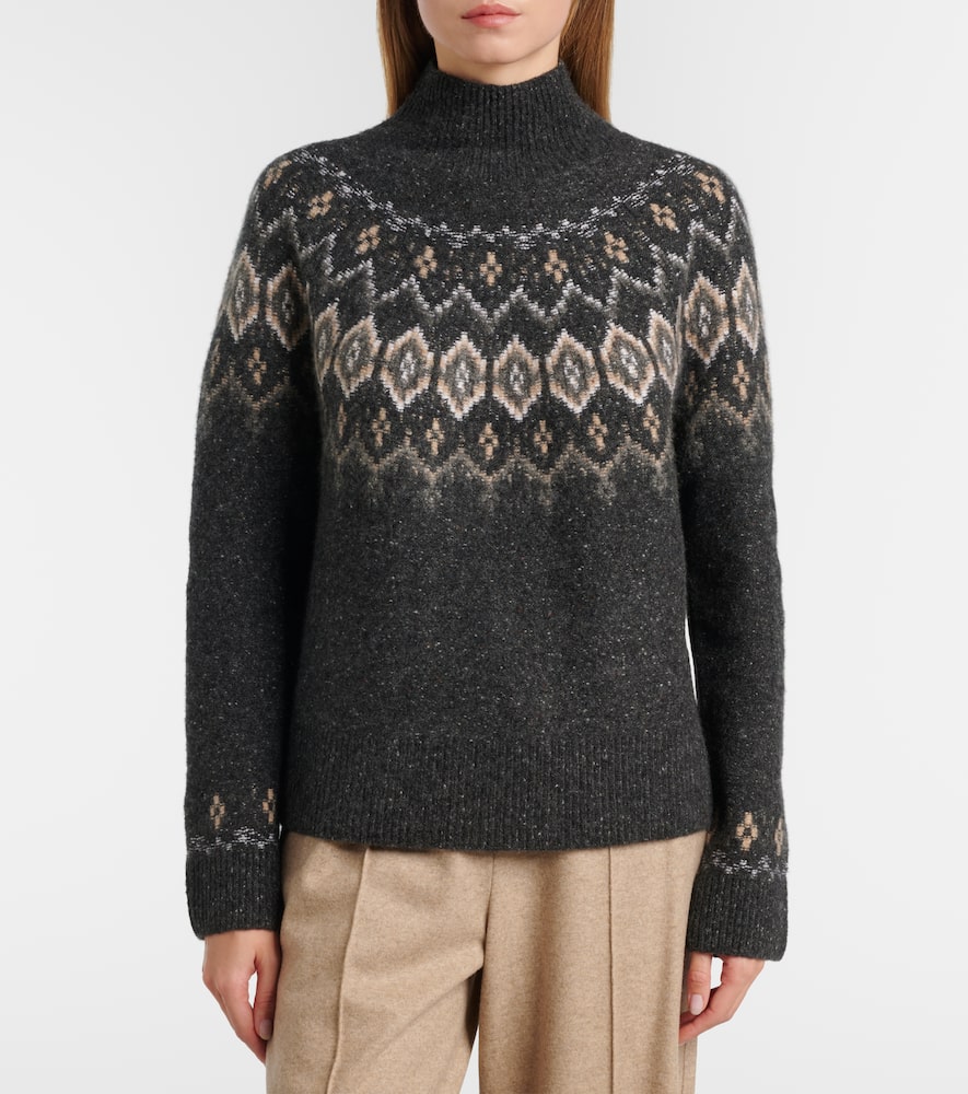 Cashmere turtleneck sweater