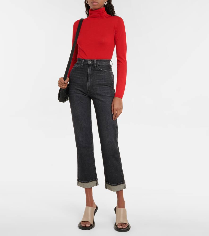 3x1 N. Y.C. Claudia Extreme high-rise straight jeans