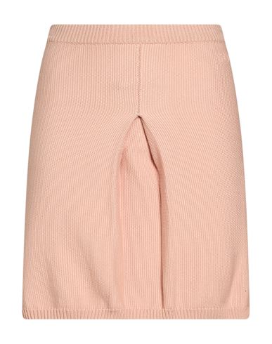 Woman Mini skirt Blush Size M Cotton