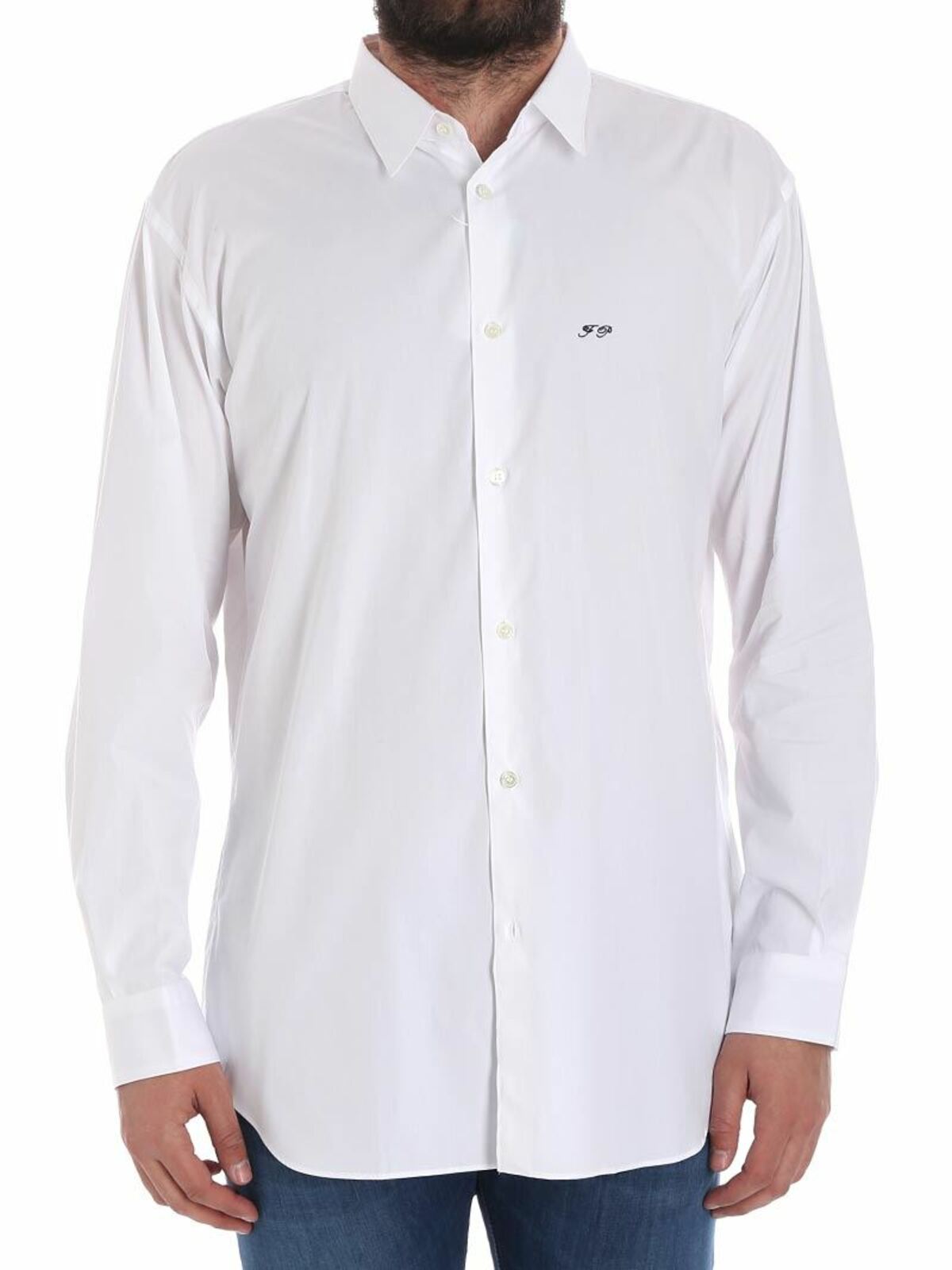 White cotton shirt