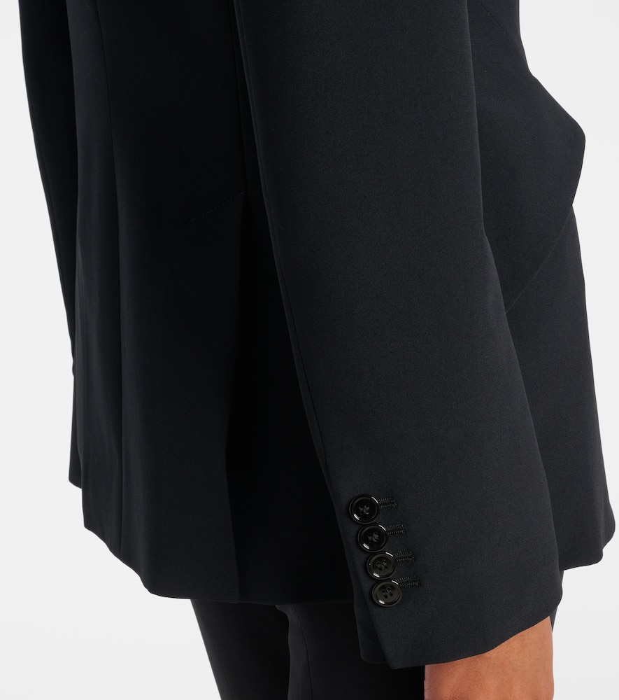McQueen Embellished crepe blazer