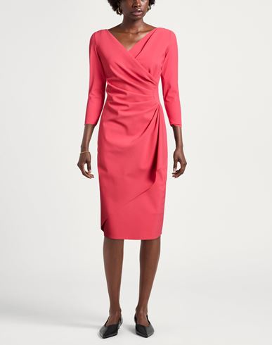 Woman Midi dress Magenta Size 2 Polyamide, Elastane