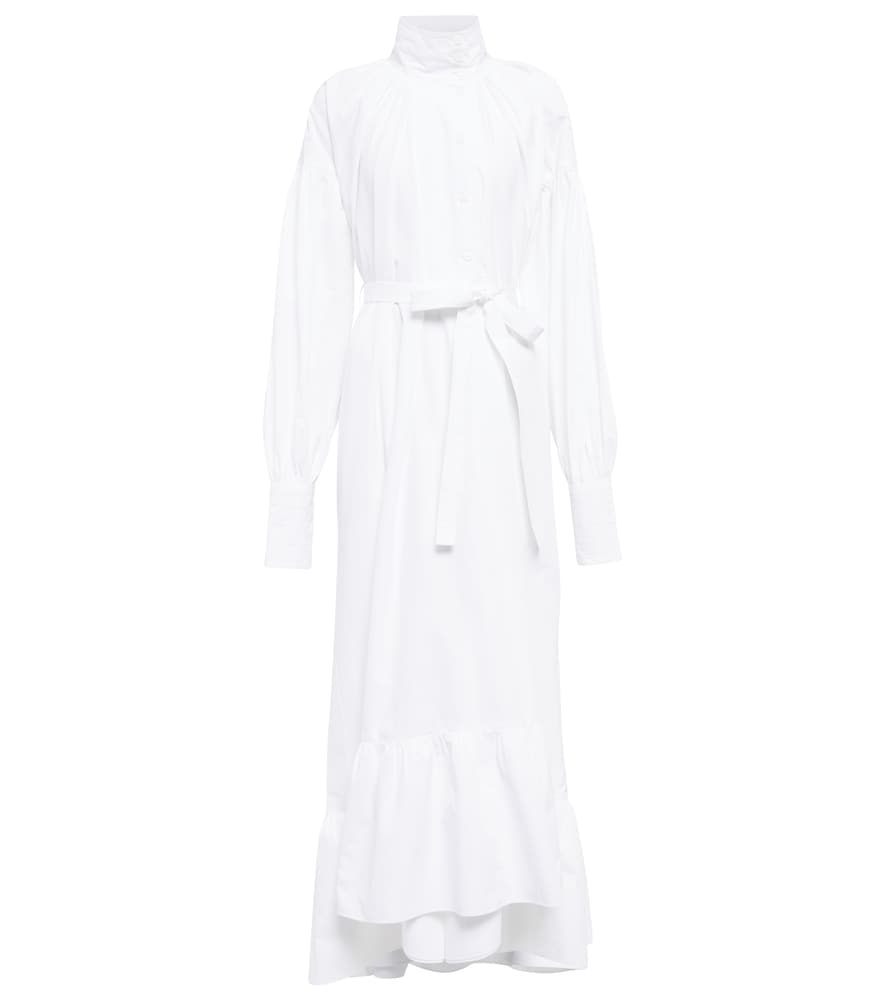 Belted maxi dress