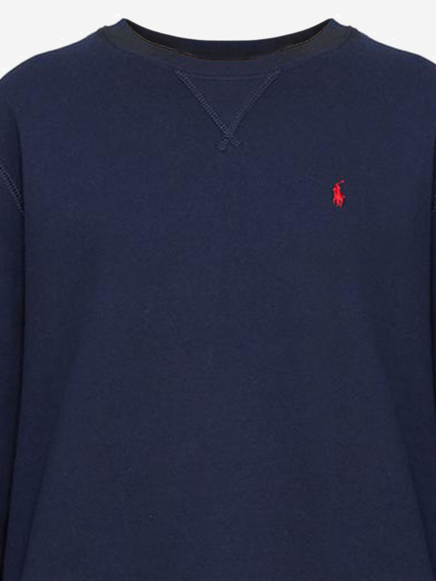 Kids Navy Blue Logo Sweater