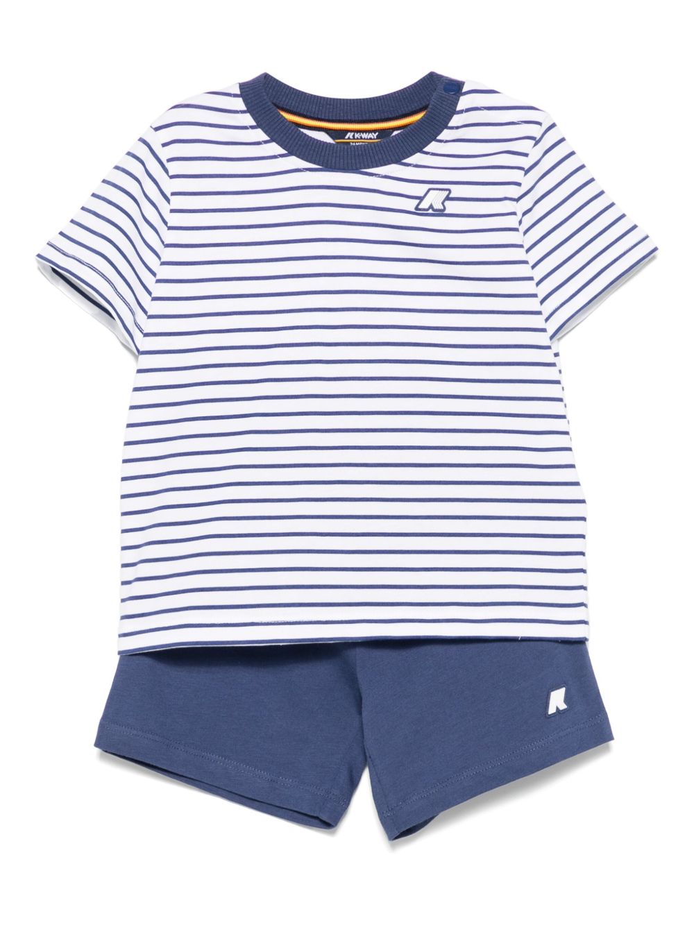 K Way Kids Pete shorts set - Blue