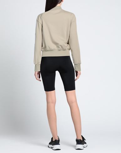 Woman Sweatshirt Beige Size XS Polyester, Elastane, Recycled polyester