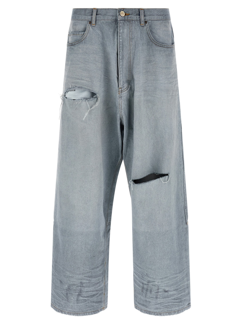 Balenciaga - baggy trousers wide leg belt loop